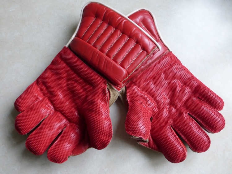 Cricket wicket keeping glove repairs